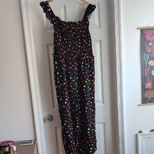 Eloquio Colorful Polka Dot Jumpsuit